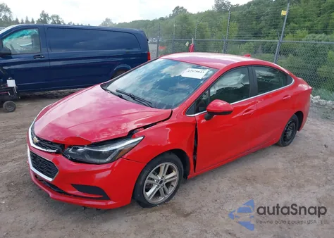 2018 Chevrolet Cruze Lt Auto из США, поврежденный, VIN 1G1BE5SM5J7105044